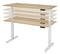 Ergonomisch elektrische verstelbaar zit/sta bureau Teez breed 140CM diep bladkleur Speciale Kleur fr