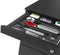 Ladeblok met 4 lades (incl. pennenlade) kleur Aluminium (RAL9006) topblad Speciale Kleur