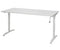 Slinger verstelbaar zit/zit bureau NLST breed 140CM diep 80 cm bladkleur Speciale Kleur framekleur A