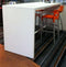 Hoge tafel: Statafel of bartafel breed 220CM diep 80CM bladkleur Robson Eiken framekleur Wit (RAL901