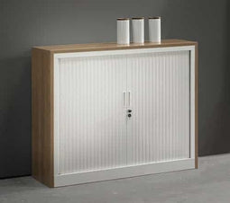 ABC Kantoormeubelen PANELENSET (ombouw t.b.v. roldeurkast) breed 120CM diep 43CM bladkleur Wit