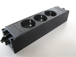 ABC Kantoormeubelen Step Base stekkerdoos 3x stroom (GST18) koppelkabel 2M stroomkabel 4M