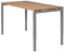 4 poots slinger verstelbaar bureau zit/zit Kubus breed 140CM diep 80CM bladkleur Speciale Kleur fram