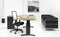 Hoogte verstelbare T-poot wingbureau Work breed 180CM diep 120CM bladkleur Speciale Kleur framekleur