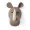 Happy Friday Felt deco Rhino 28x22x30 cm Multicolor
