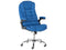 Beliani ROYAL - Bureaustoel - Blauw - Polyester