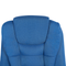 Beliani ROYAL - Bureaustoel - Blauw - Polyester