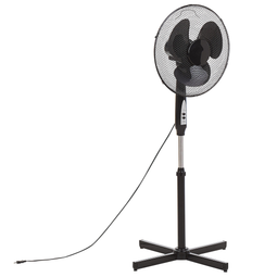 Beliani SPAY - Ventilator - Zwart - 60 cm - Metaal
