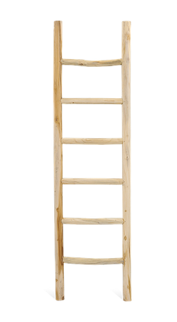 Benoa Round Wooden Ladder