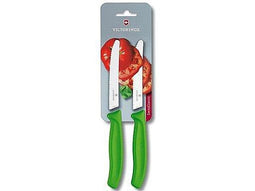 Victorinox Groente-schilmes 2st gekarteld groen