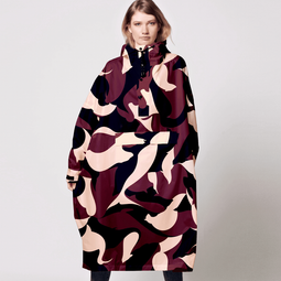 Rainkiss Regenponcho Malika Animo Bordeaux
