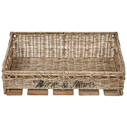 Beliani SAHAB - Wandplank - Natuurlijk - Rotan