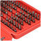 Bit set 100 pieces made of high quality tool steel