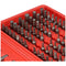Bit set 100 pieces made of high quality tool steel