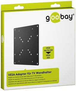 VESA adapter for TV wall brackets 23 - 42 cm to extend the VESA dimensions of a TV wall bracket