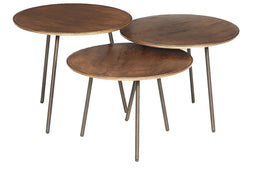 Salontafelset Bruin/goud (3) - 54x35/54x40/54x45