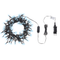 Beliani IGALIKU - LED kerstverlichting - Zwart - 2700 cm - PVC