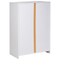 Beliani ZEHNA - Sideboard - Lichtgrijs/Wit - Vezelplaat