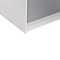Beliani ZEHNA - Sideboard - Lichtgrijs/Wit - Vezelplaat