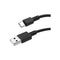 HOCO USB naar Type C Carbon X29 kabel 1 Meter