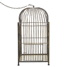 Beliani COMOROS - Lantaarn - Goud - Metaal