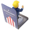 Mr. President the solar wobble figure automatically waves in sunlight
