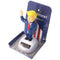 Mr. President the solar wobble figure automatically waves in sunlight