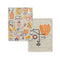 Happy Friday Tea towel (2 pc) Anatomy 70x50 cm Multicolor