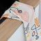 Happy Friday Tea towel (2 pc) Anatomy 70x50 cm Multicolor