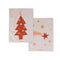 Happy Friday paños de cocina Boho Christmas 70x50 cm Multicolor