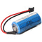 Battery suitable for Mitsubishi Q6BAT CR17335SE, Q02CPU