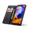 Hoesje Geschikt voor Samsung A31 met Anti Skim Bescherming - Pasjes Bookcase RFID Beschermd Cover -