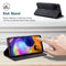 Hoesje Geschikt voor Samsung A31 met Anti Skim Bescherming - Pasjes Bookcase RFID Beschermd Cover -