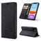 Hoesje Geschikt voor iPhone 11 Pro Bookcase Anti Skim Hoesje Case Vulcano Black