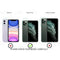 Hoesje Geschikt voor iPhone 11 Pro Bookcase Anti Skim Hoesje Case Vulcano Black