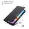 Hoesje Geschikt voor iPhone 11 Pro Bookcase Anti Skim Hoesje Case Vulcano Black