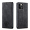 Hoesje Geschikt voor iPhone 12 Pro Max - Hoesje met Anti Skim Bescherming - Pasjes Bookcase - Black