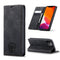 Hoesje Geschikt voor iPhone 12 Pro Max - Hoesje met Anti Skim Bescherming - Pasjes Bookcase - Black