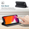 Hoesje Geschikt voor iPhone 12 Pro Max - Hoesje met Anti Skim Bescherming - Pasjes Bookcase - Black