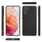 Hoesje Geschikt voor Samsung S21 Backcover Liquid Siliconen Case TPU Hoesje Zwart