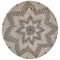 Beliani LAOCAI - Wanddecoratie - Naturel - Zeewier