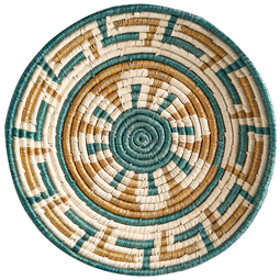 Beliani LAOCAI - Wanddecoratie - Naturel - Zeewier