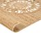 Beliani HATIPOGLU - Laagpolig vloerkleed - Beige - 80 x 300 cm - Jute