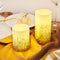 Pauleen LED-kaarsen Wax Golden Glitter - 2 stuks - Pauleen LED-kaarsen Wax Golden Glitter - 2 stuks
