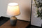 Pauleen Lovely Sparkle Tafellamp witgrey ceramic.