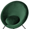 Beliani FLOBY II - Fauteuil - Groen - Fluweel