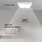 V-TAC VT-8624W-SQ LED Vierkant Plafondlamp - 295mm - IP44 - Wit - 24W - 2400 Lumen - 6500K