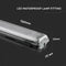 V-TAC VT-15022 LED Batten Fitting With Tubes - IP65 - 44W - 4000 Lumens - 4000K - 150CMx2