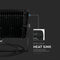 V-TAC VT-100-B-N Black LED Floodlights - Samsung - IP65 - 100W - 8200 Lumens - 4000K - 5 Years