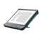 Origami Sleepcover Geschikt voor Kobo Libra H2O Hoes Turquoise + Screenprotector + Oplader *
